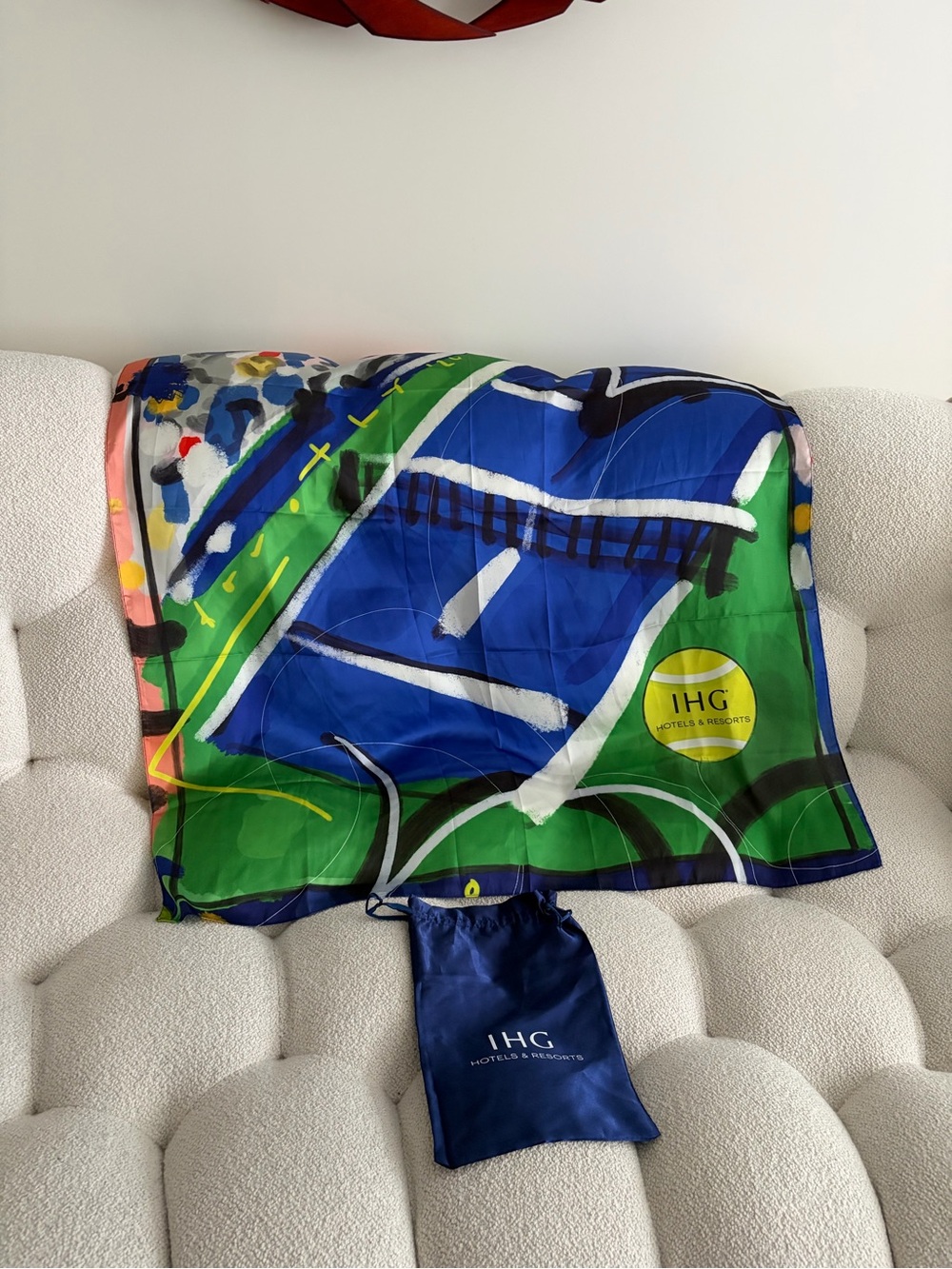 IHG Hotels & Resorts x US Open VIP Guest Silk Scarf, Diamond Members Only